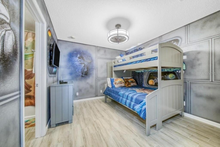 Bedroom 3, Luxury 5BR Villa Near Disney w Pool & Game Room, Osceola