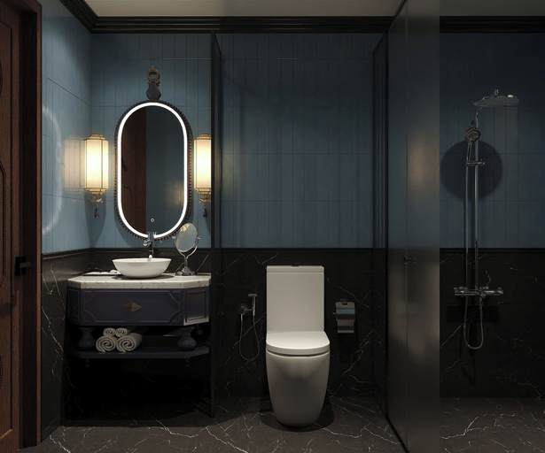 Bathroom 5, Hôtel Le Joyau Bleu Hanoï, Hoàn Kiếm