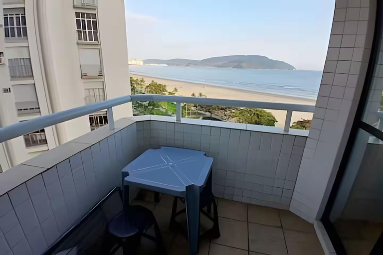 Outdoor dining, SHB Pé na Areia Piscina Vista Incrível, Santos
