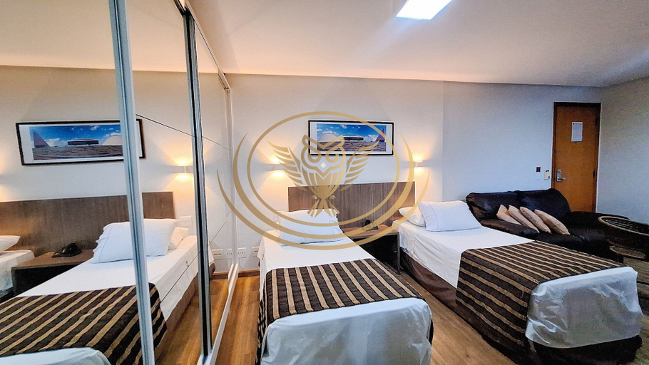 Bedroom 4, Coruja Imob - Flat Crystal Place, Goiania