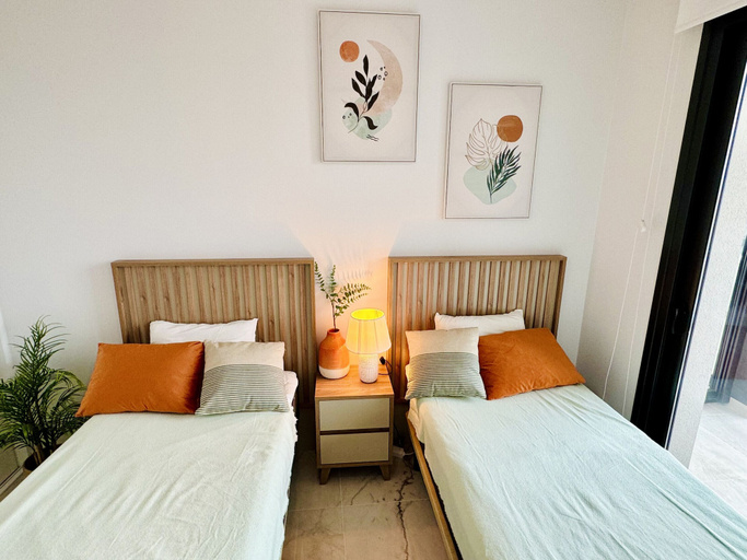 Bedroom 2, Apartment Playa Flamenca Deluxe, Alicante