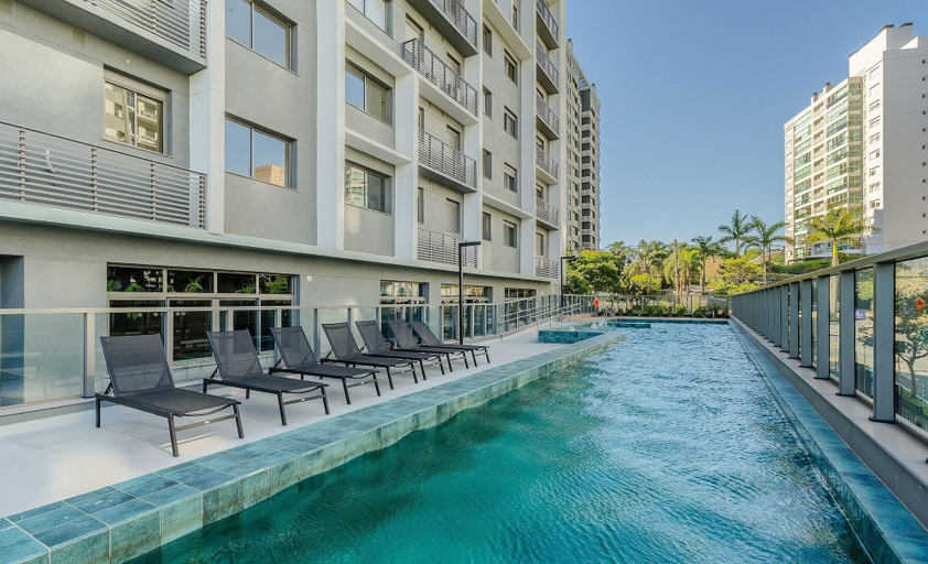 Pool 4, Complete and Modern Accommodations in a Building With gym - MCP, Porto Alegre