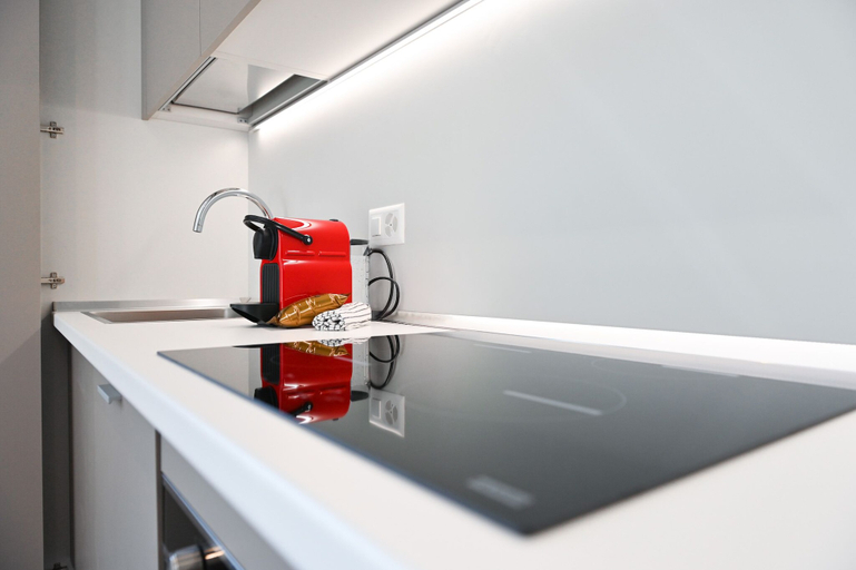 Private kitchen, Modern Concept Suite Crocetta 7 in Lugano, Lugano