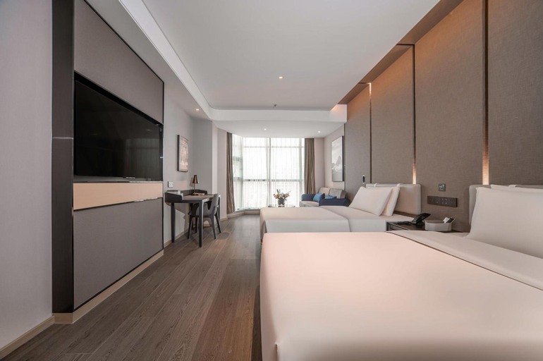 Bedroom 2, Atour Hotel Wuxi Nanchang Street Tangnan Road, Wuxi