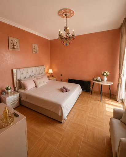 Room, Dar Najat Appartement piscine à Guéliz, Marrakech
