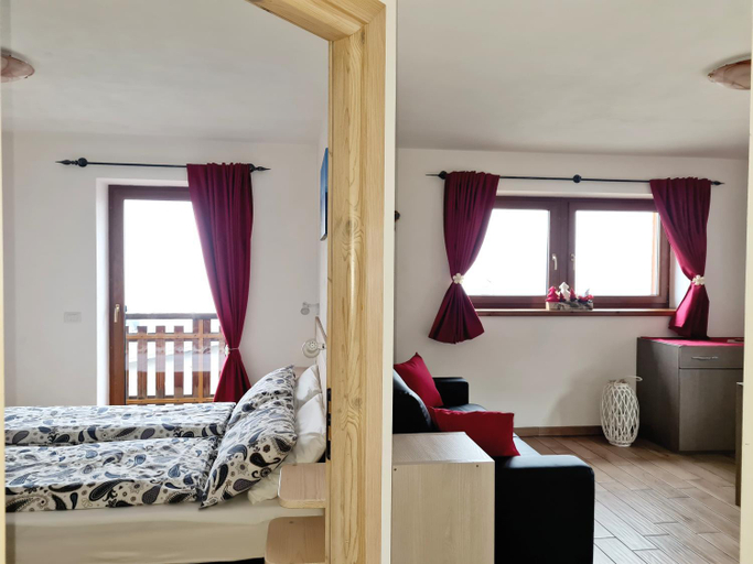 Bedroom 2, Chalet Selva, Sondrio