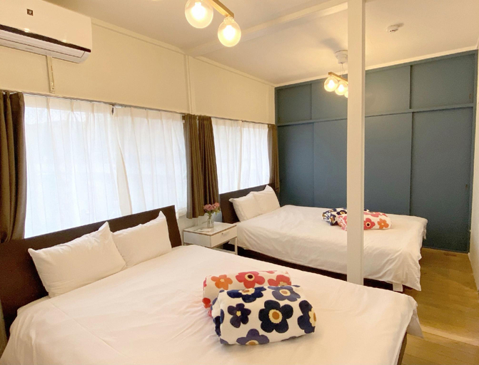 Bedroom 3, Tabisai House, Fukuoka