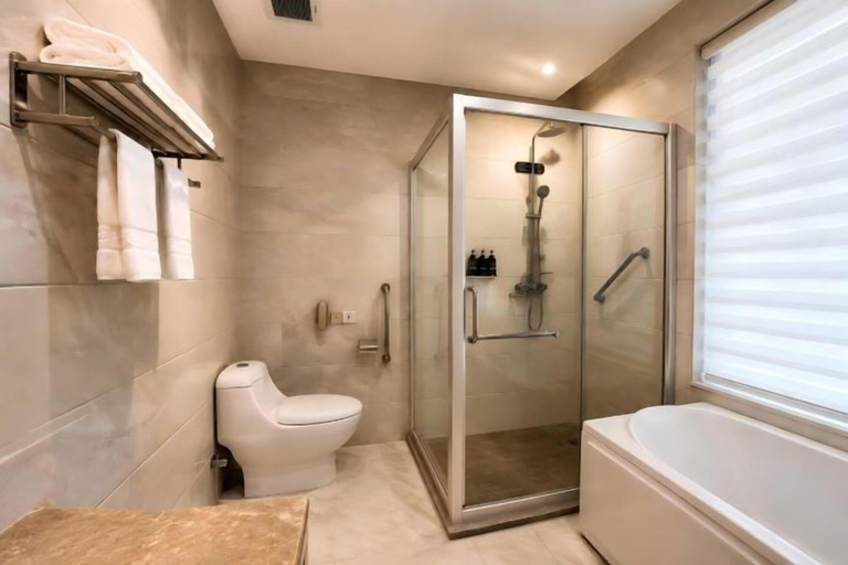 Bathroom 4, Jintan Square South Great Wall Hotel (Tongren Station Branch), Tongren