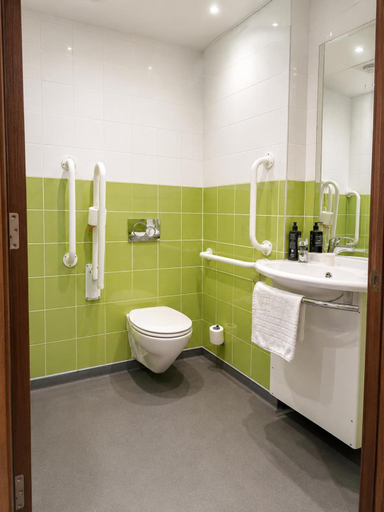 Bathroom 4, ibis budget Leeds Centre Crown Point Road, Leeds