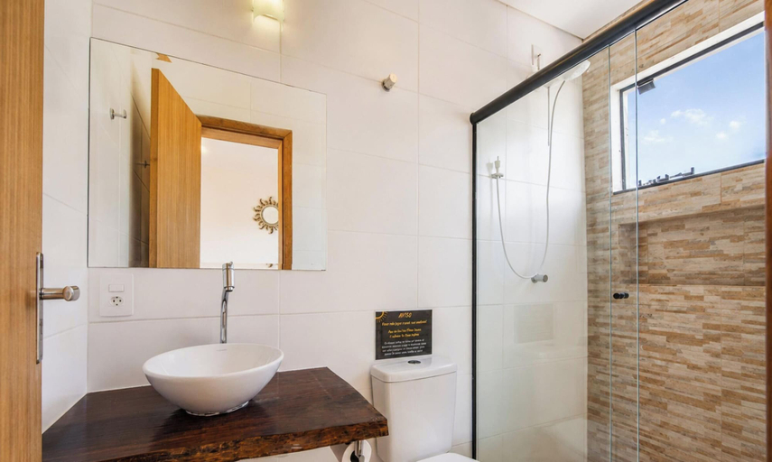 Bathroom 4, Lugar ao Sol - Flats c/ Cozinha no Rosa, Imbituba