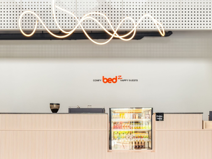 Check-in/check-out kiosk, Bedz Hotel Ban Bueng, Ban Bung
