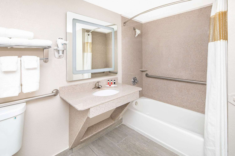 Bathroom 3, Ramada Limited Suites Alpharetta, Fulton
