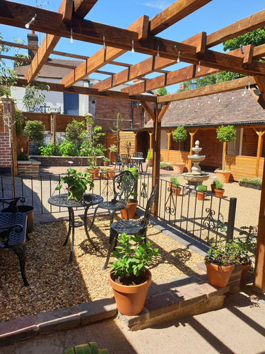 Outdoor dining 3, Riverside Mews Bridgnorth, Shropshire