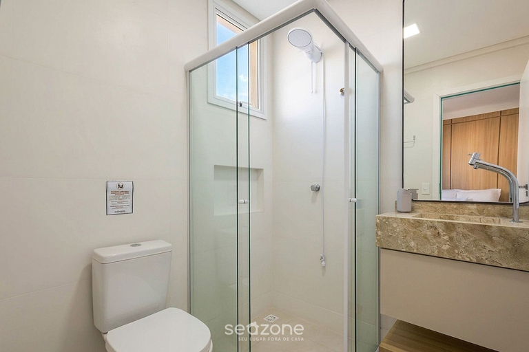 Bathroom, Apt w/ Balcony & BBQ 350m From the Sea Eim0301, Piçarras
