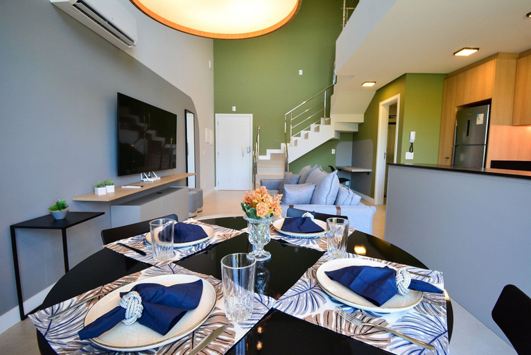 Dining, Moderno Loft na Lagoa da Conceição, Florianopolis