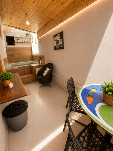 Living area 3, Flat 2 com Jacuzzi Aquecida em Capitólio, Capitólio