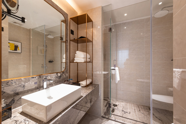 Bathroom 3, Poltton International Apartment Gz Panyu, Guangzhou