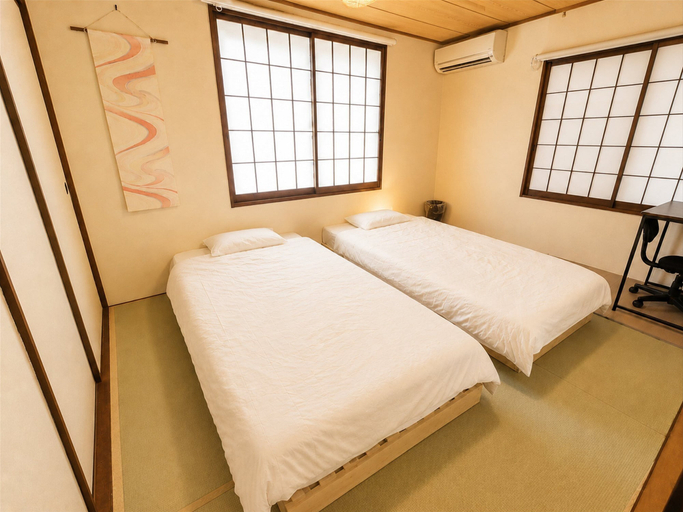 Bedroom 3, Yadoya Hakutei-An, Taitō