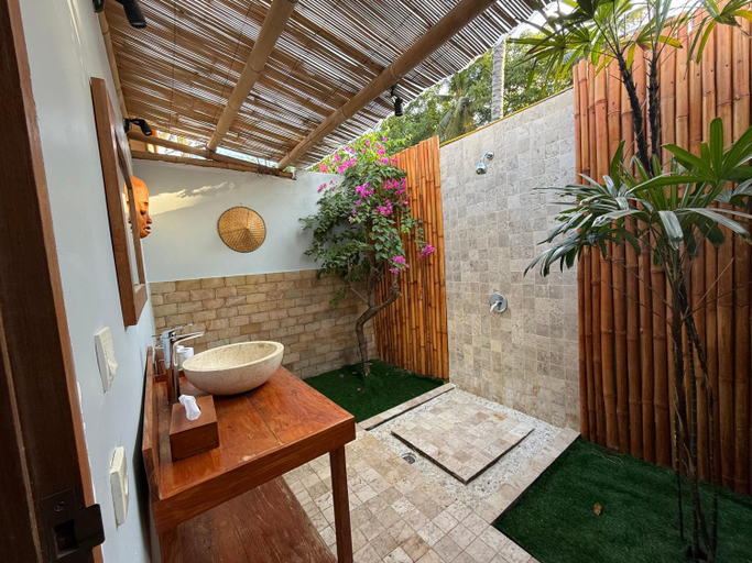 Bathroom 4, Gili Tenda Resort Trawangan, Lombok