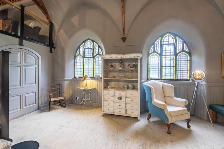 Interior 2, Grade C Church in Cannich, Sleeps 2 w/ Parking, Highland