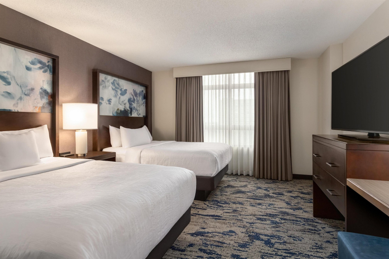 Bedroom 3, Embassy Suites by Hilton Atlanta at Centennial Oly, Atlanta