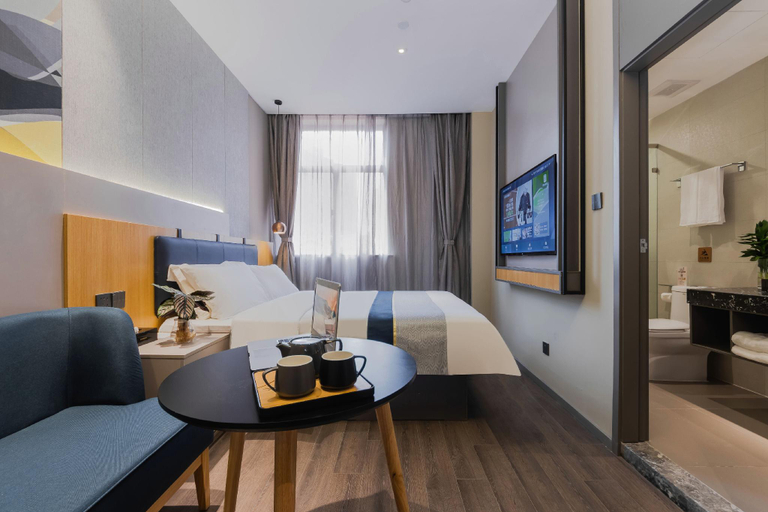 Bedroom 2, Home Inn Style Shanghai Nanjing East Road Bund Center, Shanghai