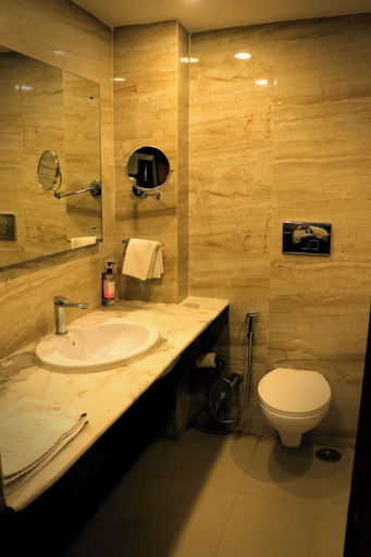 Bathroom 2, Sapphire Hotel & Convenion Centre, Solan