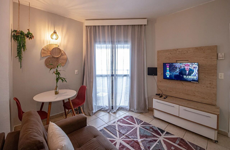 Living area 3, SHB Apartamento Com Vista ao Mar, Santos