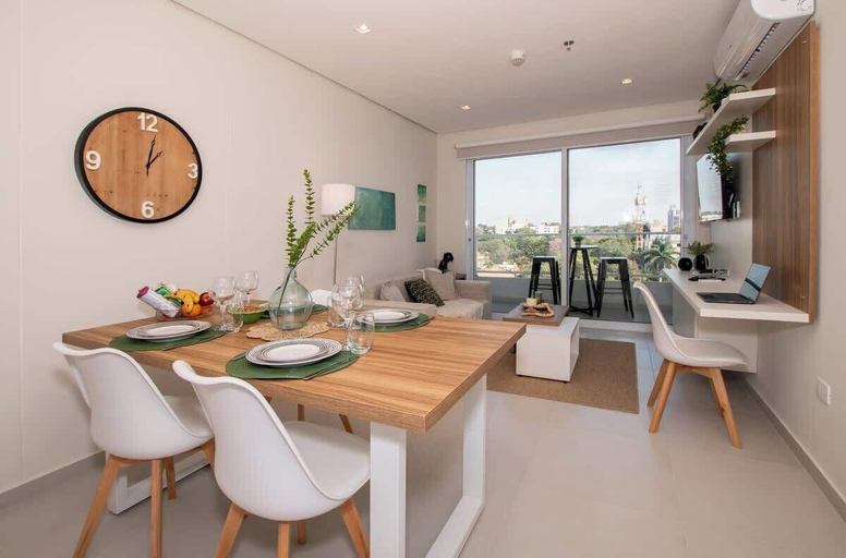 Living area 2, Corporate Stays First Living - 504, Asunción