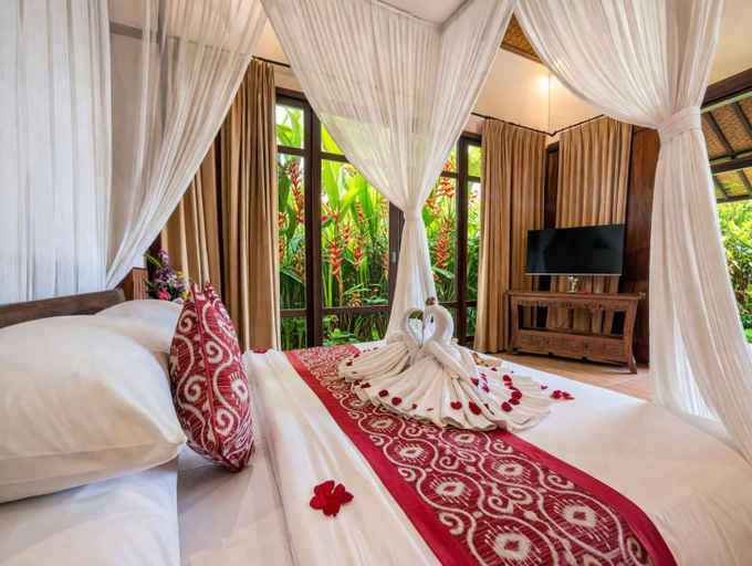 Bedroom, Villa Ulun Mertha - 1BR Private Villa, Gianyar