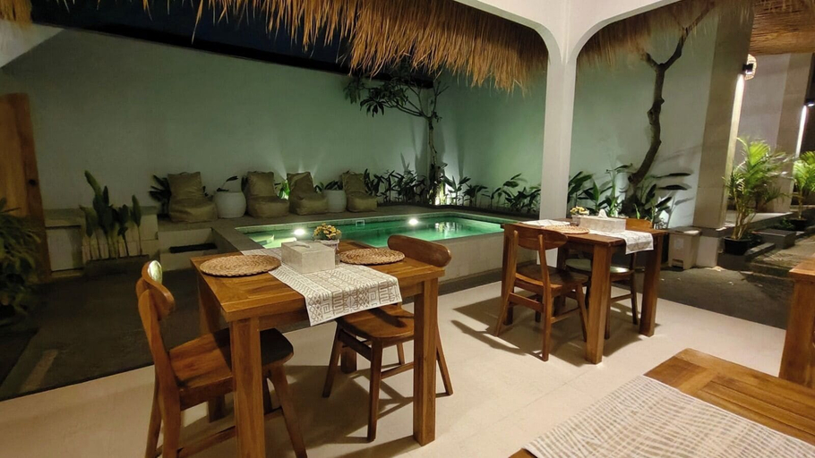 Outdoor dining, Pondok Saren Agung Nusa Dua, Badung