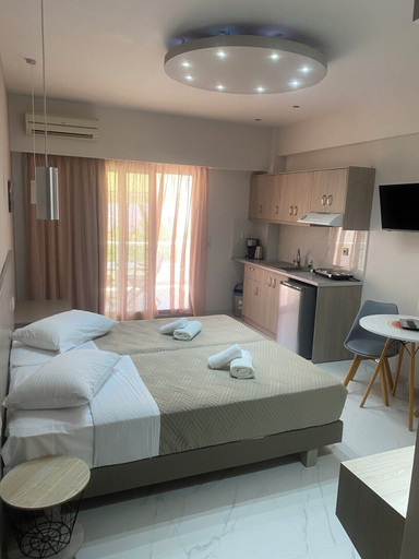 Bedroom 3, Sirena Apartments, Crete