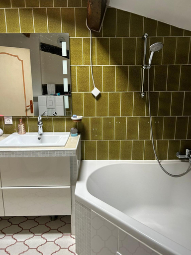Bathroom 3, Villa climatisee F3 entre mer et Montpellier, Hérault