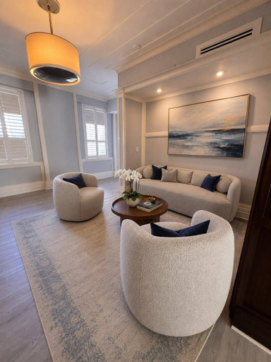 Living area 3, Monaco Bay Club Hotel, Broward