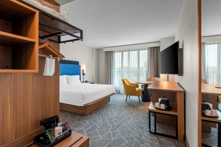 Bedroom 3, Hampton Inn & Suites National Harbor - Alexandria Area, Prince George's
