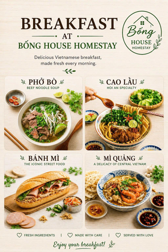Food & Drinks 5, Bong's House Homestay, Da Nang