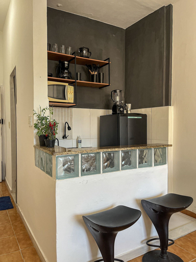 Interior 2, Studio vista mar pertinho da praia, Rio de Janeiro