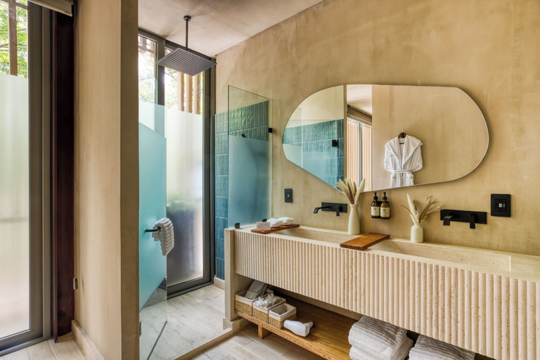 Bathroom shower 2, Casa Tasman, Mexico City