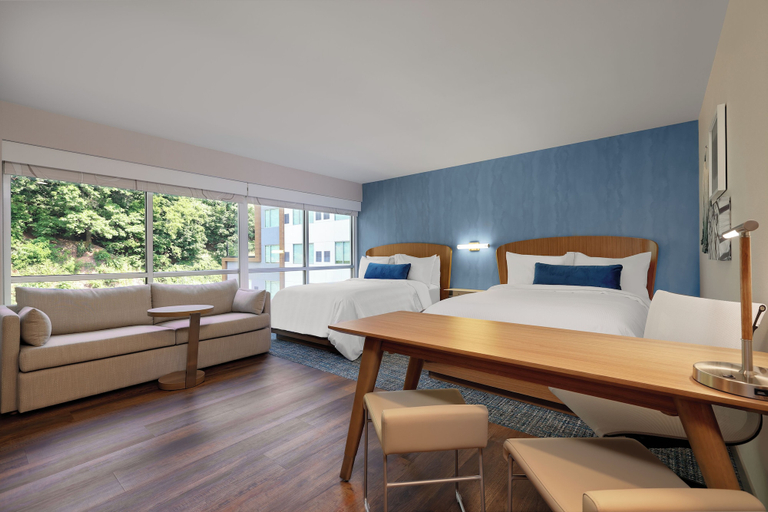 Bedroom 2, Element by Marriott New York Wood-Ridge, Bergen