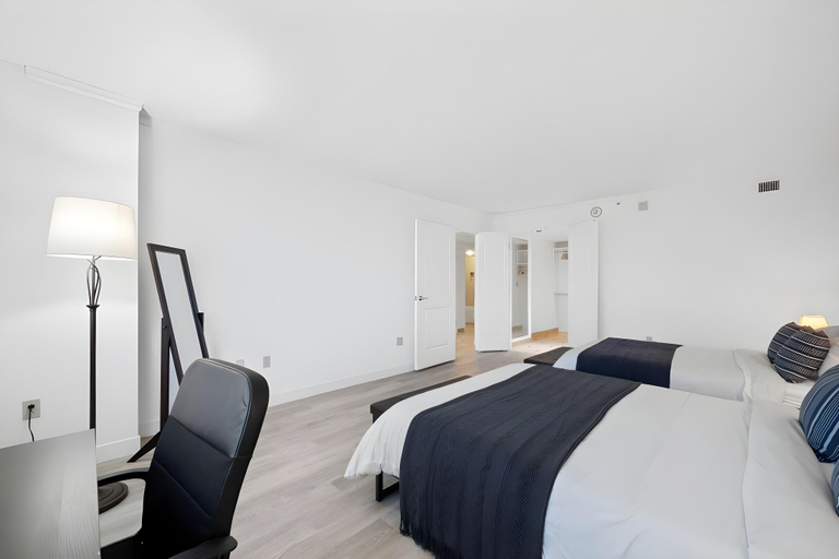 Bedroom 4, TWO Separate Stunning CozySuites on the Boardwalk, Atlantic