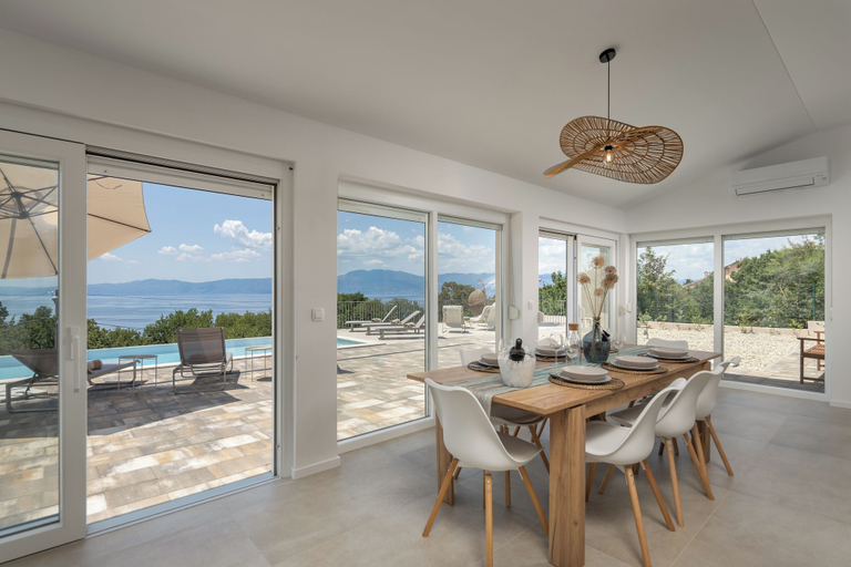 Dining 3, Holiday Home Elora Seaview Private Pool And Garden, Kostrena