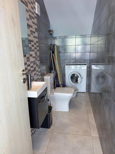 Bathroom 4, Paleokastro Villas with Private Heated Pool, Top Views - Next To Center - Top WiFi, Crete