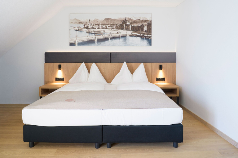 Bedroom 3, Seehotel Kastanienbaum, Luzern