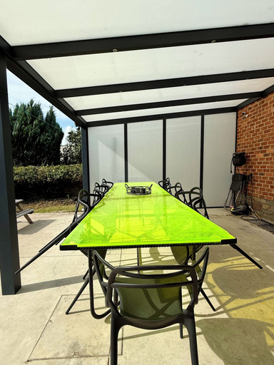 Outdoor dining 2, Cosy House for 10 with clim and garden, Brabant Wallon