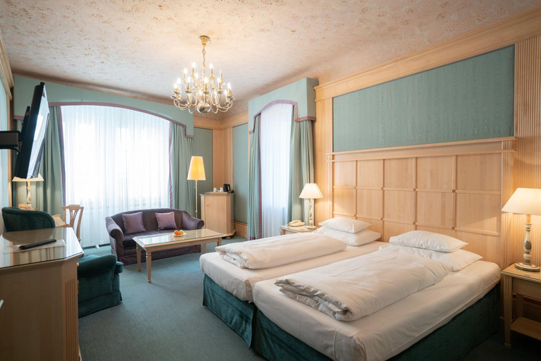 Bedroom 3, Hotel Konig von Ungarn, Wien