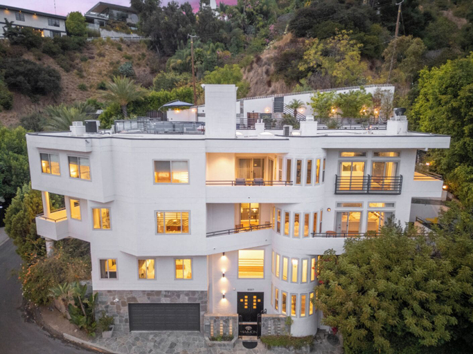Exterior & Views 1, Franklin Mediterranean Villa, Los Angeles