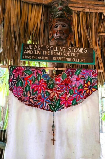Interior detail 2, Casa Jade coloradas, Río Lagartos