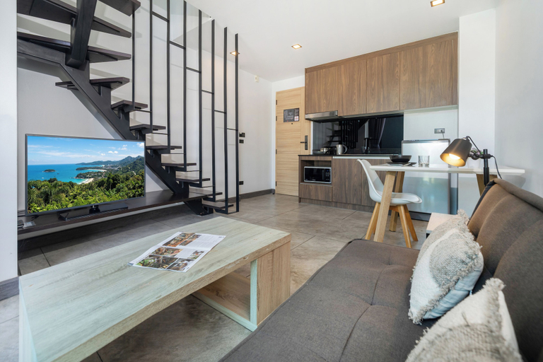 Living area 2, UTL B131 Resort Duplex 5 Pools, Phuket Island
