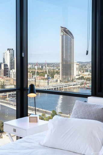 Bedroom 2, Airhome Southbank Riverside Tower, Brisbane