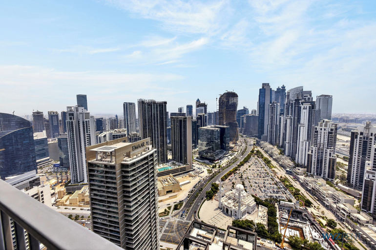 City view 3, 2BR BLVD Heights 41F Pool Gym & Skyline, Dubai
